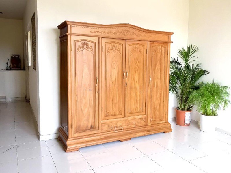 5 bí quyết sử dụng tủ quần áo gỗ MDF chống ẩm hiệu quả 7 Tủ quần áo gỗ MDF chống ẩm