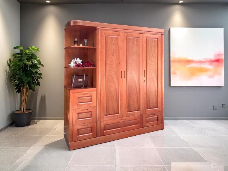 6 lý do nên chọn tủ quần áo gỗ công nghiệp cao cấp 1 Tủ quần áo gỗ công nghiệp cao cấp