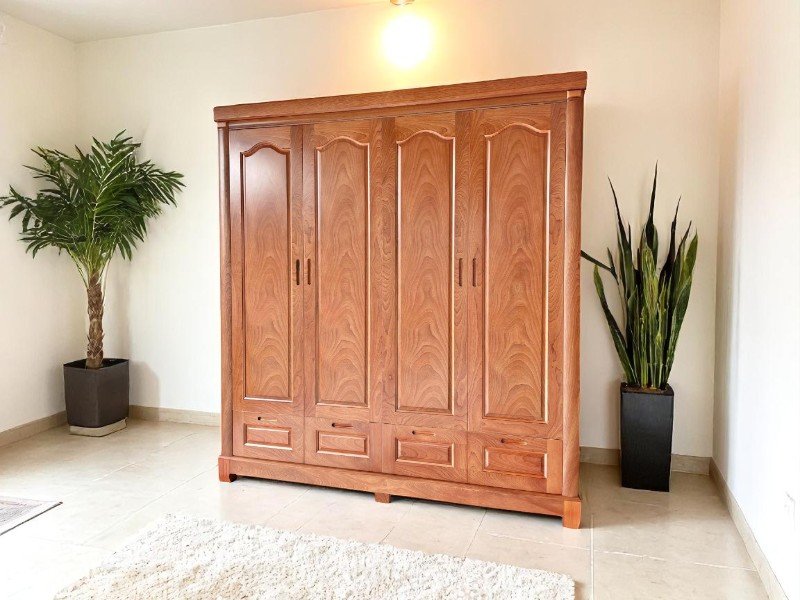 6 ưu điểm khi chọn tủ quần áo gỗ công nghiệp đẹp rẻ 4 Tủ quần áo gỗ công nghiệp đẹp rẻ