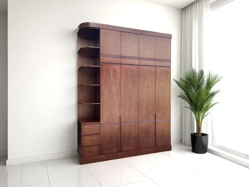 Tủ quần áo gỗ sồi chất lượng tốt