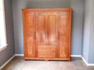 Tủ quần áo gỗ tự nhiên đẹp