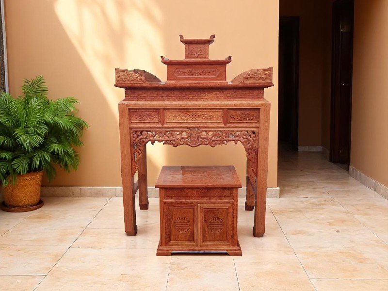 7 lý do tủ thờ gỗ hương hiện đại được ưa chuộng hiện nay 7 Tủ thờ gỗ hương hiện đại