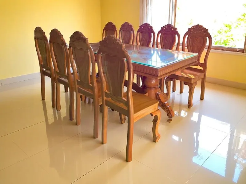 6 Xu Hướng Bàn Ăn Gỗ Phù Hợp Phong Thủy Nhà Thu Hút Tài Lộc 17 bàn ăn giá rẻ