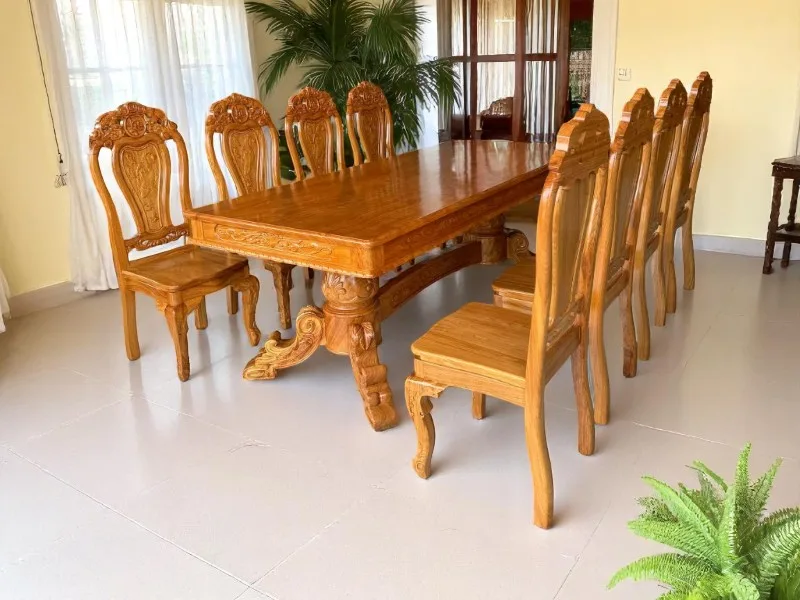 6 Xu Hướng Bàn Ăn Gỗ Phù Hợp Phong Thủy Nhà Thu Hút Tài Lộc 2 Xu hướng bàn ăn gỗ phù hợp phong thủy nhà