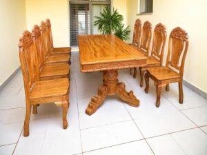 Ý tưởng bàn ăn gỗ đem lại sự tiện nghi