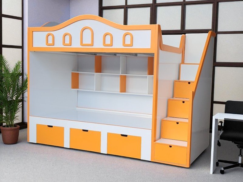10 Mẫu Giường Tầng Hiện Đại Dành Cho Mọi Nhà 4 10 Mẫu Giường Tầng Hiện Đại Dành Cho Mọi Nhà
