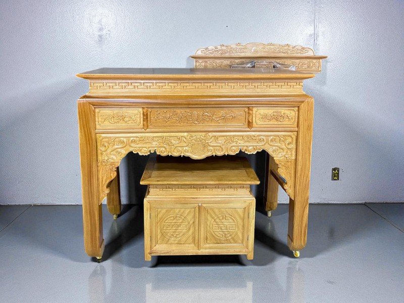 Bàn Thờ Chân Quỳ – Vẻ Đẹp Cổ Kính Mang Đậm Bản Sắc Dân Tộc 4 Bàn thờ chân quỳ