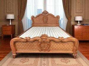 Bộ giường tủ phòng ngủ gỗ tự nhiên – Vẻ Đẹp Bền Lâu Với Thời Gian 23 Bộ giường tủ phòng ngủ gỗ tự nhiên