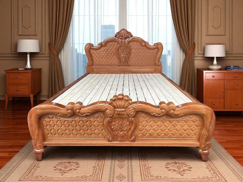 Bộ giường tủ phòng ngủ gỗ tự nhiên – Vẻ Đẹp Bền Lâu Với Thời Gian 1 Bộ giường tủ phòng ngủ gỗ tự nhiên