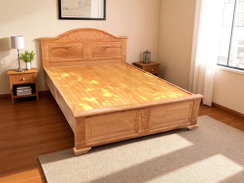 Giá giường gỗ xoan đào 2mx2m2 – Lựa Chọn Cho Phòng Ngủ Rộng 1 Giá giường gỗ xoan đào 2mx2m2