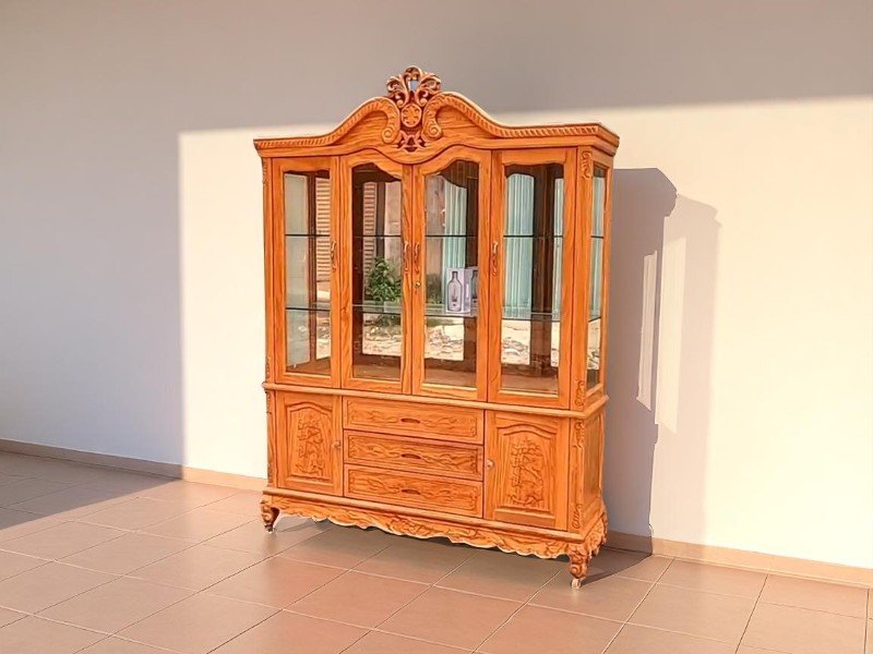 Giá Tủ Rượu Gỗ Mới Nhất Trên Thị Trường 6 Giá tủ rượu gỗ