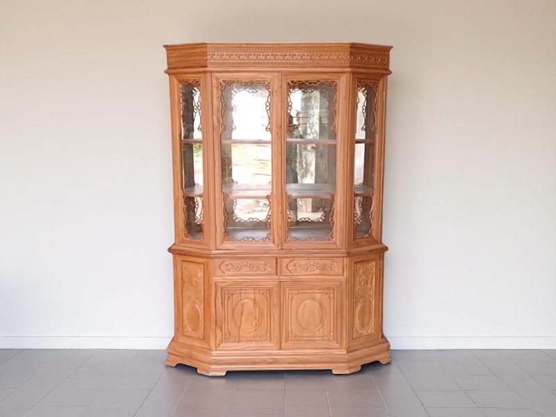 Giá Tủ Rượu Gỗ Mới Nhất Trên Thị Trường 5 Giá tủ rượu gỗ