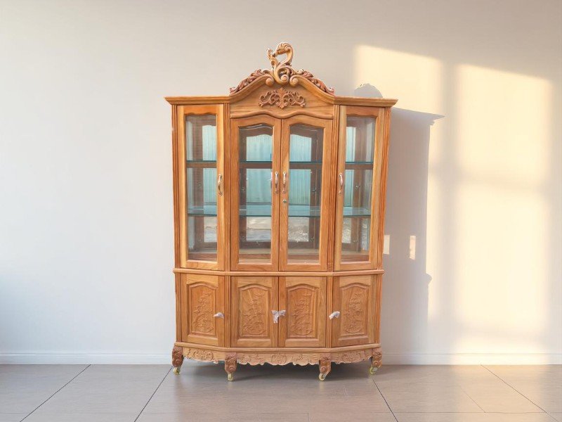 Giá Tủ Rượu Gỗ Mới Nhất Trên Thị Trường 4 Giá tủ rượu gỗ