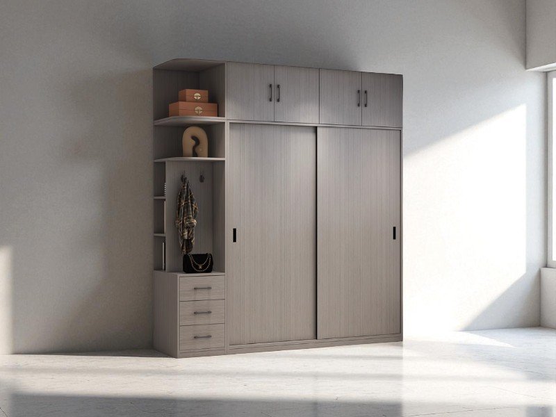 Giường kết hợp tủ quần áo tiện nghi đa năng 5 Giường kết hợp tủ quần áo