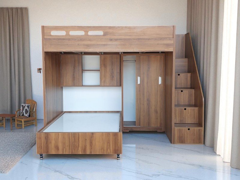 Giường Màu Hồng Cho Bé Gái Dễ Thương Như Cổ Tích 3 Giường màu hồng cho bé gái