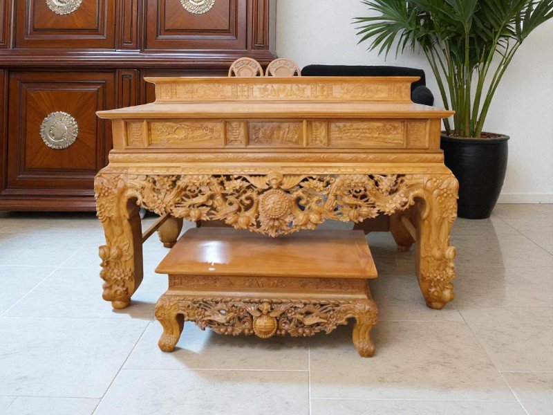 Gợi ý chọn bàn thờ sang trọng phù hợp mọi không gian 6 Gợi ý chọn bàn thờ sang trọng
