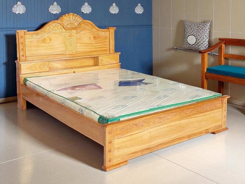 Mẫu Giường Hộp Gỗ Đẹp Tiện Nghi Và Hiện Đại 1 Mẫu giường hộp gỗ đẹp