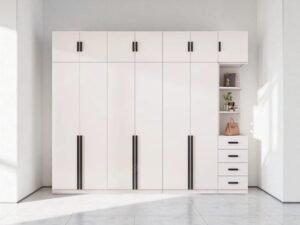 Mẫu tủ quần áo 4 buồng hiện đại