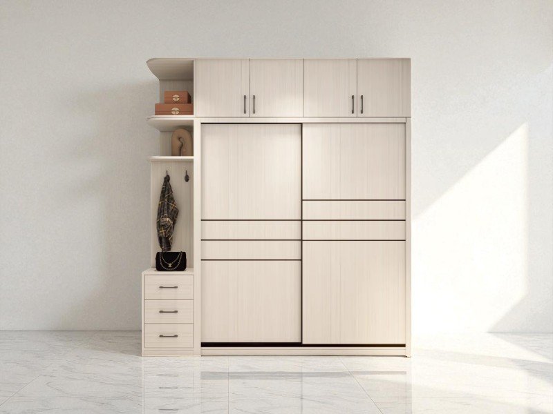 Mẫu Tủ Quần Áo 4 Buồng Hiện Đại Sang Trọng 3 Mẫu tủ quần áo 4 buồng hiện đại