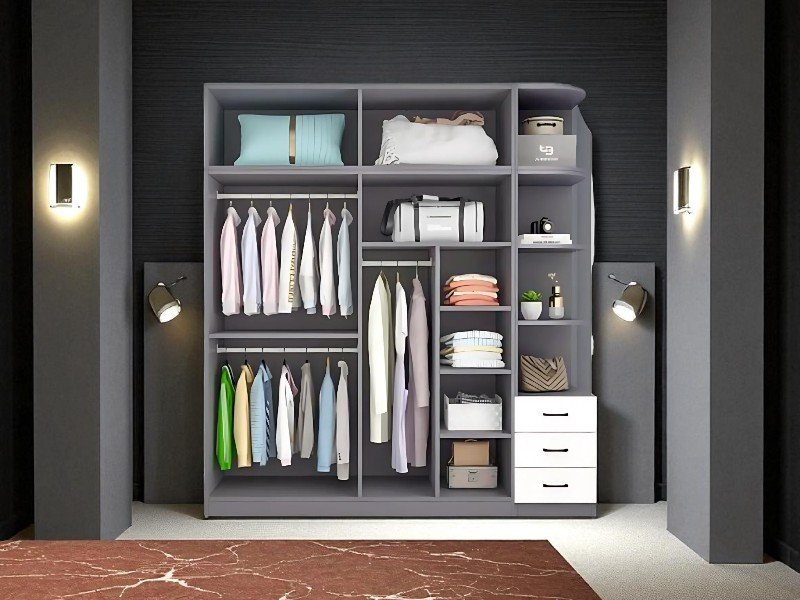 Mẫu Tủ Quần Áo Gỗ Tự Nhiên Bền Đẹp Hiện Đại 5 Mẫu tủ quần áo gỗ