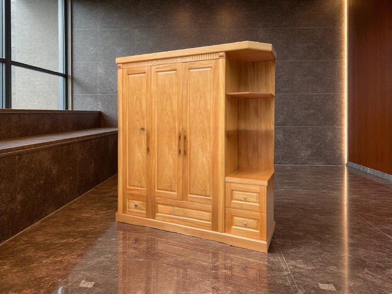 Mẫu Tủ Quần Áo Gỗ Tự Nhiên Bền Đẹp Hiện Đại 3 Mẫu tủ quần áo gỗ