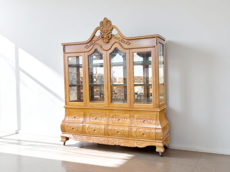 Mẫu Tủ Rượu Đẹp Bằng Gỗ Sang Trọng 1 Mẫu tủ rượu đẹp bằng gỗ