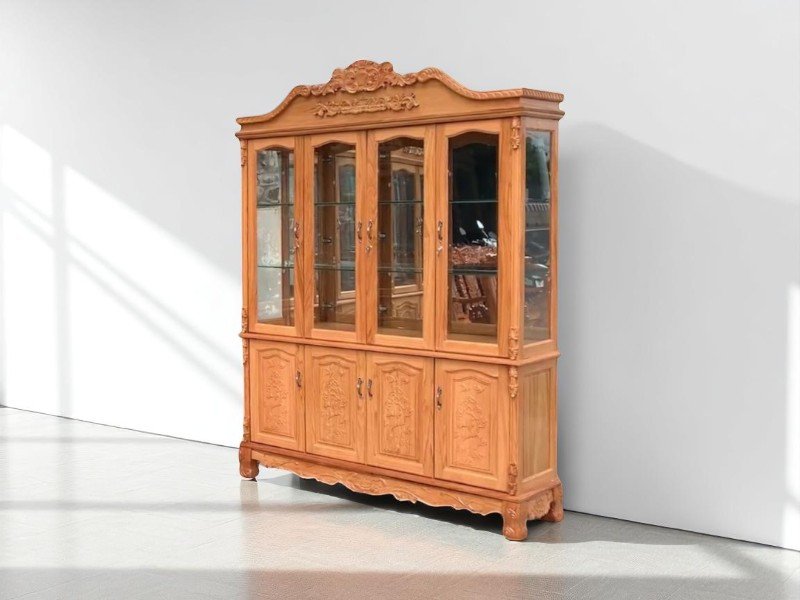 Mẫu Tủ Rượu Đẹp Bằng Gỗ Sang Trọng 4 Mẫu tủ rượu đẹp bằng gỗ