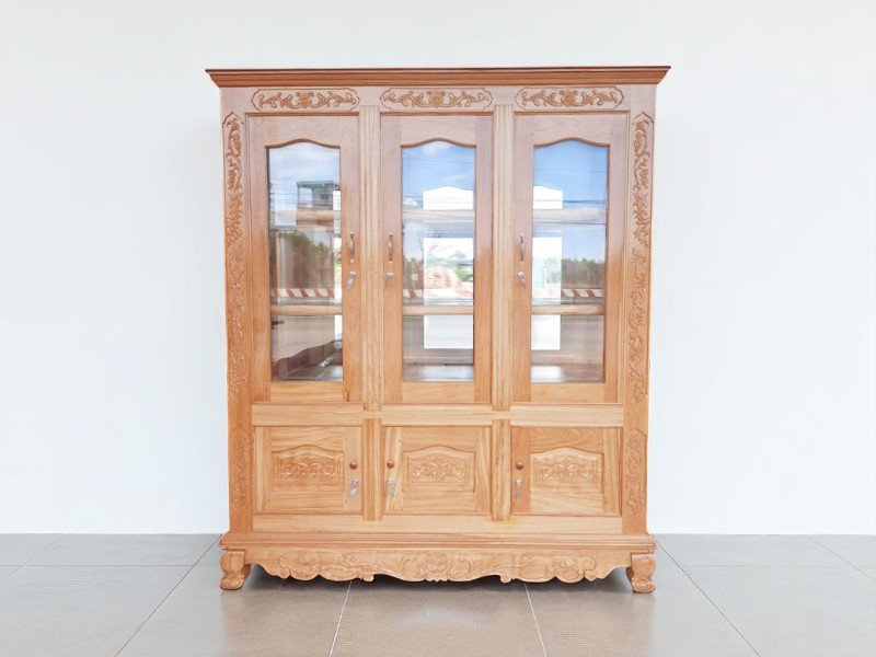 Mẫu Tủ Rượu Đẹp Bằng Gỗ Sang Trọng 3 Mẫu tủ rượu đẹp bằng gỗ