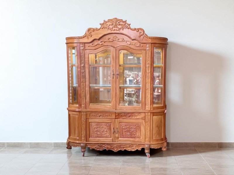 Phòng khách kệ tivi kết hợp tủ rượu