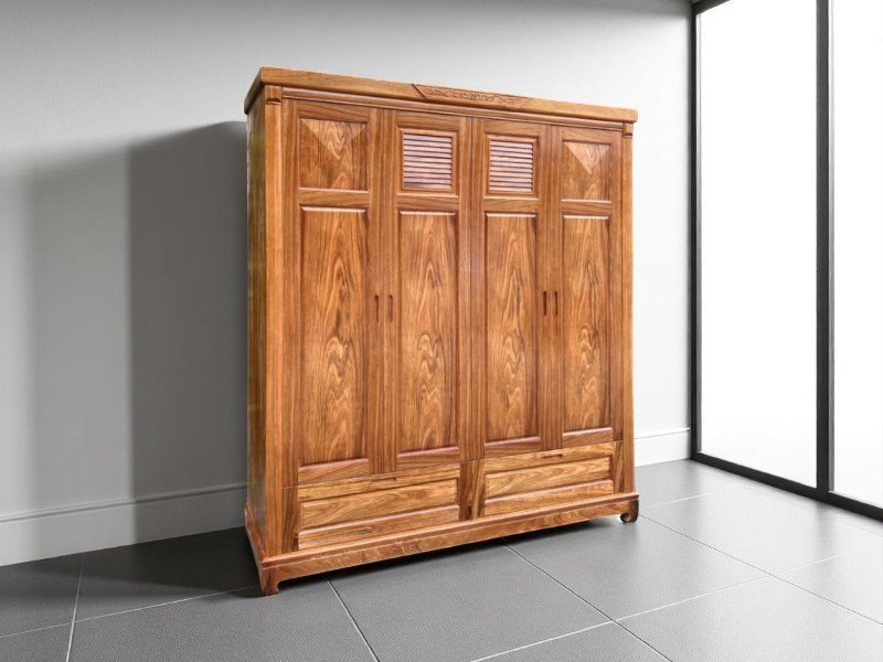 Tủ Quần Áo Đơn Giản Mà Đẹp – Sự Tinh Tế Từ Thiết Kế Tối Giản 6 Tủ Quần Áo Đơn Giản Mà Đẹp