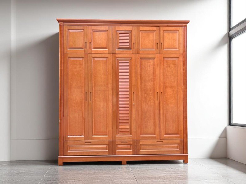 Tủ Quần Áo Đơn Giản Mà Đẹp – Sự Tinh Tế Từ Thiết Kế Tối Giản 4 Tủ Quần Áo Đơn Giản Mà Đẹp
