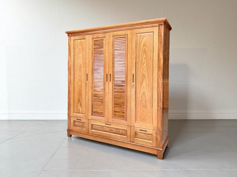 Tủ Quần Áo Đơn Giản Mà Đẹp – Sự Tinh Tế Từ Thiết Kế Tối Giản 3 Tủ Quần Áo Đơn Giản Mà Đẹp