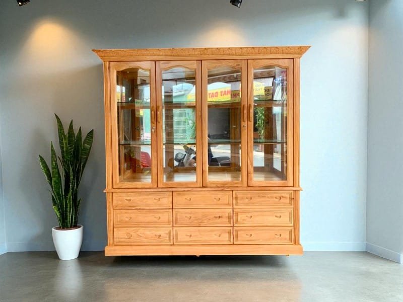 Tủ Rượu Gỗ MDF – Lựa Chọn Kinh Tế, Thẩm Mỹ Cao 1 Tủ rượu gỗ MDF