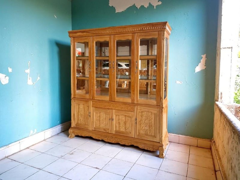 Tủ Rượu Gỗ Hiện Đại – Đơn Giản Mà Sang Trọng 5 Tủ rượu gỗ hiện đại
