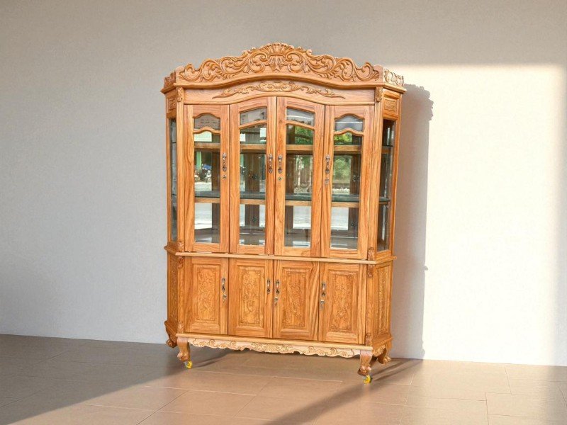 Tủ Rượu Góc Phòng Khách Tối Ưu Không Gian 4 Tủ rượu góc phòng khách