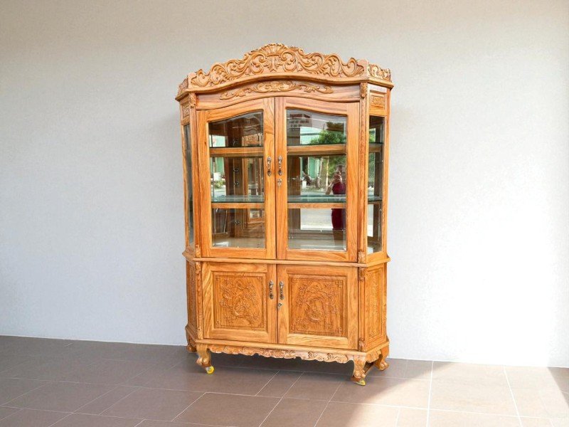 Tủ Rượu Góc Phòng Khách Tối Ưu Không Gian 2 Tủ rượu góc phòng khách