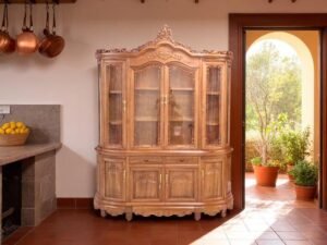 Tủ rượu góc tường