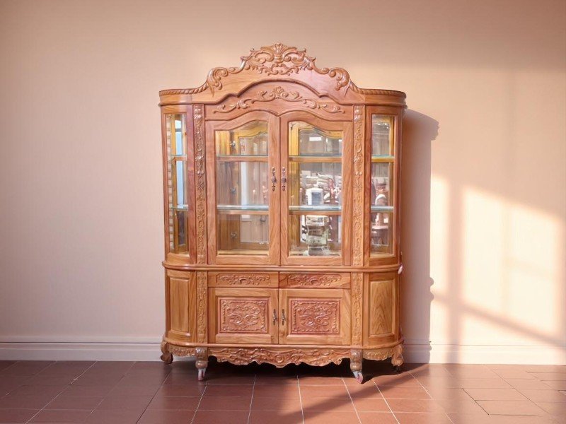 Tủ Rượu Góc Tường Nhỏ Gọn Cho Mọi Không Gian 4 Tủ rượu góc tường