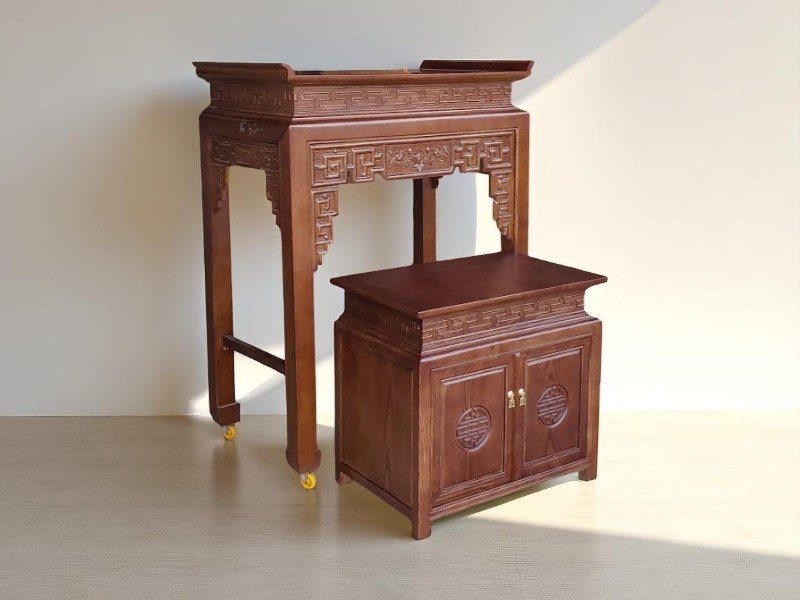 Ý tưởng trang trí tủ thờ tinh tế sang trọng 1 Ý tưởng trang trí tủ thờ tinh tế
