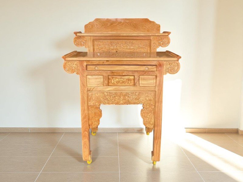 Ý tưởng trang trí tủ thờ tinh tế sang trọng 1 Ý tưởng trang trí tủ thờ tinh tế