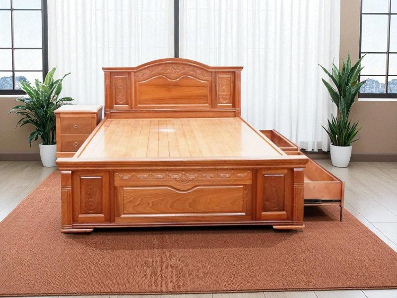 Giường ngủ 1m6 x 2m hiện đại cho không gian vừa phải 6 Giường ngủ 1m6 x 2m