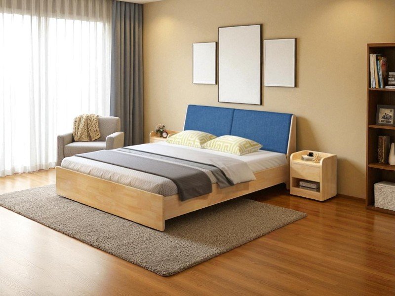 Giường ngủ 1m6 x 2m hiện đại cho không gian vừa phải 3 Giường ngủ 1m6 x 2m