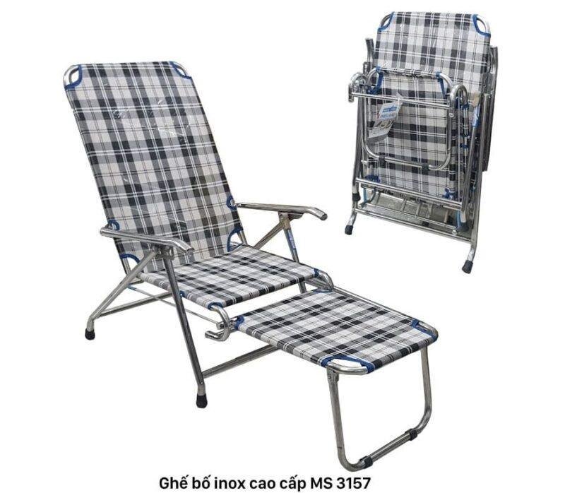 Ghế Xếp Inox | Mã số 3157 | Giá 1tr25 1 Ghế Xếp Inox