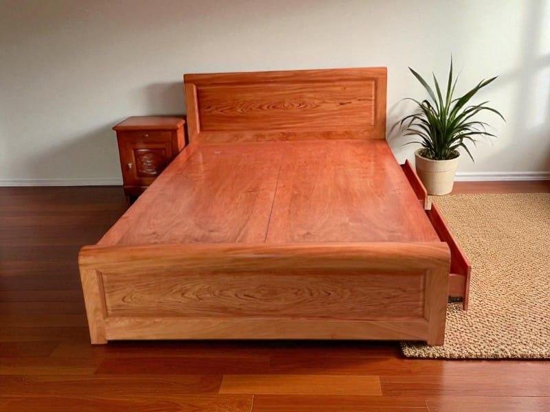 Giường 1m2 x 2m nhỏ gọn cho phòng ngủ hiện đại 3 Giường 1m2 x 2m