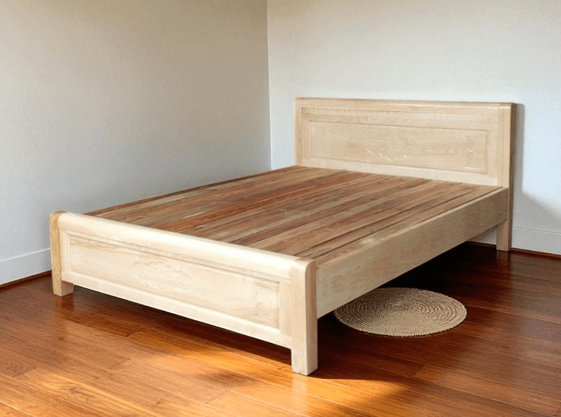 Giường Gỗ Sồi Nga 1m6 | Mã số 3053 | Giá 5tr 2 Giường gỗ sồi Nga 1m6