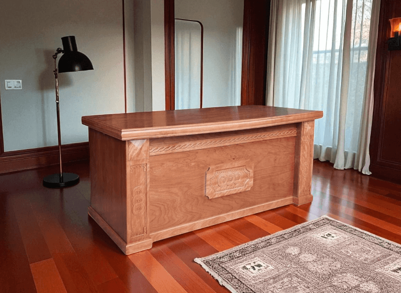 Bàn Làm Việc Giám Đốc Gỗ Xoan Đào | Mã số 2427 | Giá 6tr4 2 Bàn làm việc gỗ xoan đào
