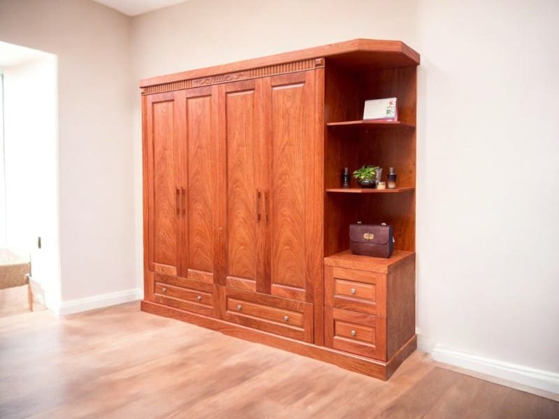 Tủ quần áo 2 cánh nhỏ gọn tiện lợi cho mọi nhà 3 Tủ quần áo 2 cánh