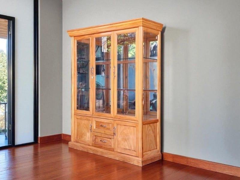 Tủ Rượu Gỗ Gõ Đỏ | Mã số 3083 | Giá 21tr5 2 Tủ rượu gỗ gõ đỏ