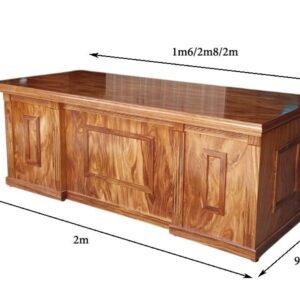 Bàn làm việc gỗ tự nhiên vân hương xám MS 3255 11 Bàn làm việc gỗ tự nhiên vân hương xám MS 3255