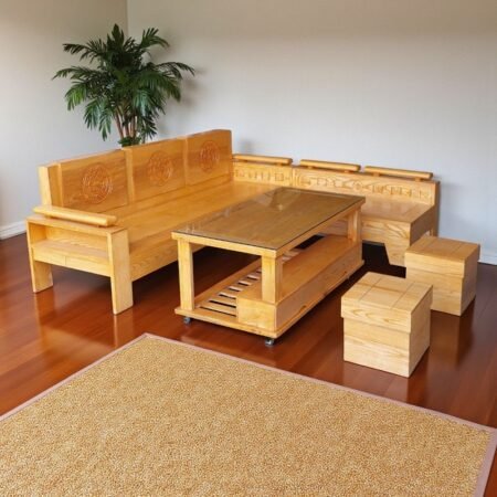 Bộ ghế sa lông gỗ MS 3265